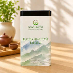 Lục Trà Shan Tuyết Lai Châu - Hộp Thiếc 100g
