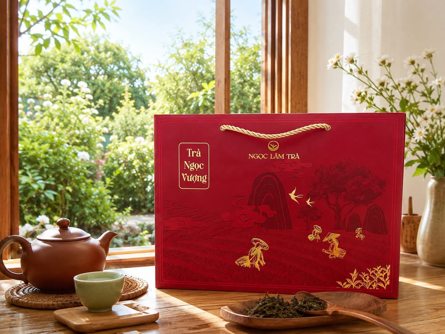 Hộp Trà Ngọc Vượng 200g - Ảnh 4